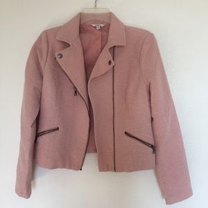 Elle Woods Halloween Costume Pink Moto Jacket